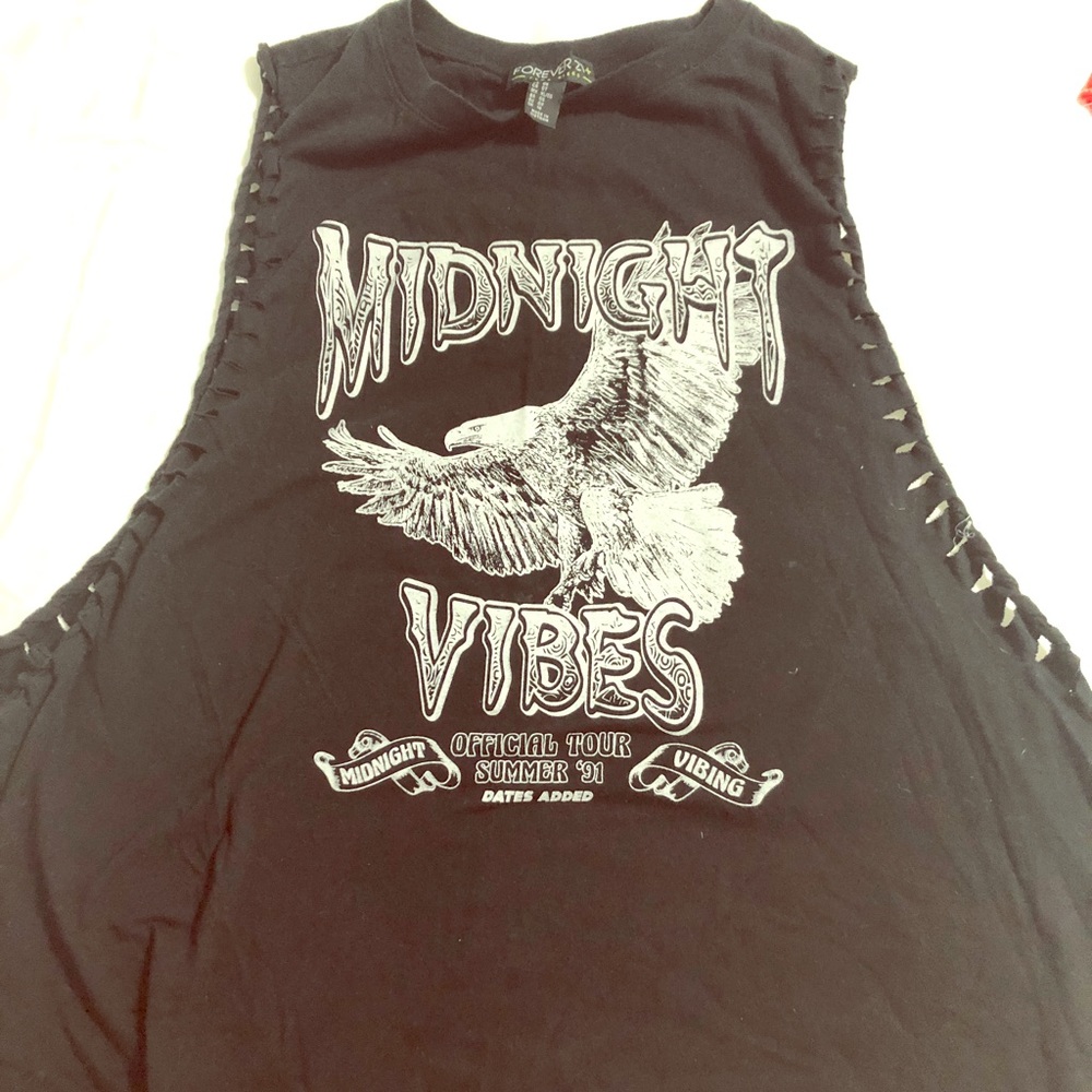 Midnight Vibes eagle 🦅 black plus size